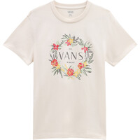 Vans camiseta manga corta mujer WREATH OF FLOWERS BFF TEE-B vista detalle