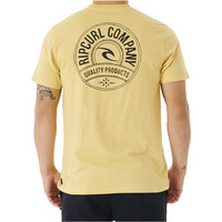 Rip Curl camiseta manga corta hombre STAPLER TEE vista trasera