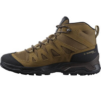 Salomon bota trekking hombre X WARD LEATHER MID GTX puntera