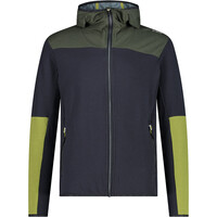 MAN HYBRID JACKET FIX HOOD