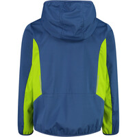 Cmp chaqueta softshell niño KID JACKET FIX HOOD vista trasera