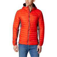 Columbia chaqueta outdoor hombre Powder Pass Hooded Jacket vista frontal