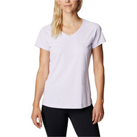 Columbia camiseta montaña manga corta mujer Zero Rules Short Sleeve Shirt vista frontal