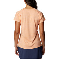 Columbia camiseta montaña manga corta mujer Zero Rules Short Sleeve Shirt vista trasera