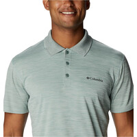 Columbia camiseta montaña manga corta hombre Zero Rules Polo Shirt vista detalle