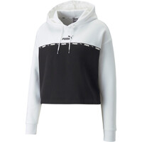 Puma sudadera mujer Puma Power Tape Hood vista detalle