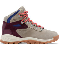 Columbia bota trekking mujer NEWTON RIDGE PLUS WATERPROOF AMPED lateral exterior