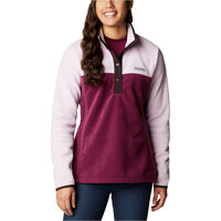 Columbia forro polar mujer Benton Springs 1/2 Snap Pullover vista frontal