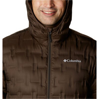 Columbia chaqueta outdoor hombre Delta Ridge Down Hooded Jacket vista detalle