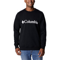 Columbia Sudaderas Montaña Hombre M Columbia Logo Fleece Crew vista frontal