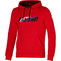 Mizuno sudaderas deportivas hombre Mizuno Hoodie vista frontal