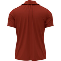 Odlo camiseta montaña manga corta hombre Polo shirt s/s F-DRY vista trasera