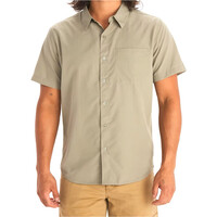 Marmot camisa montaña manga corta hombre Aerobora SS vista frontal