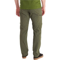 Marmot pantalón montaña hombre Arch Rock Convertible Pant vista trasera