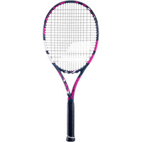 Babolat raqueta tenis BOOST AERO PINK Strung vista frontal