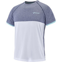 Babolat camiseta tenis manga corta hombre Play Crew Neck Tee vista detalle