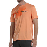 Bullpadel camiseta tenis manga corta hombre AIRES vista trasera