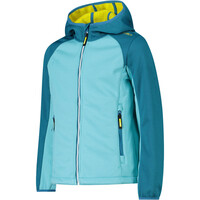 Cmp chaqueta softshell niño KID G JACKET FIX HOOD vista detalle