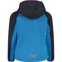 Cmp chaqueta softshell niño KID G JACKET FIX HOOD vista trasera