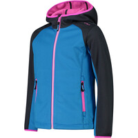 Cmp chaqueta softshell niño KID G JACKET FIX HOOD vista detalle