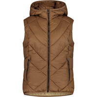 WOMAN VEST FIX HOOD