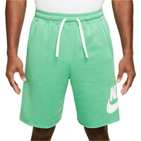 Nike bermudas hombre M NK CLUB ALUMNI HBR FT SHORT vista frontal