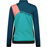 Cmp cortavientos ciclismo mujer WOMAN JACKET vista trasera