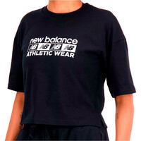 New Balance camiseta manga corta mujer Cotton Jersey Boxy T-Shirt 03