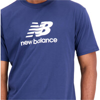 New Balance camiseta manga corta hombre Essentials Stacked Logo 03