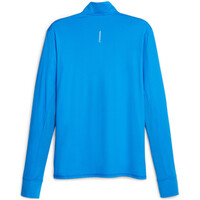 Puma camiseta técnica manga larga hombre RUN FAVORITE 1/4 ZIP vista trasera