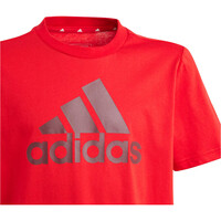 adidas camiseta manga corta niño X_U BL TEE vista detalle