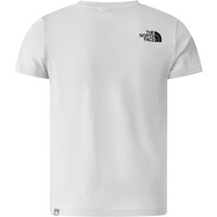 The North Face camiseta montaña manga corta niño B S/S REDBOX TEE vista trasera