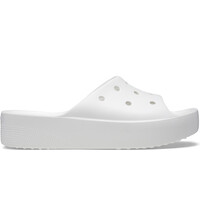 Crocs zueco mujer Classic Platform Slide lateral exterior