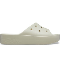 Crocs zueco mujer Classic Platform Slide lateral exterior