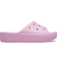 Crocs zueco mujer Classic Platform Slide lateral exterior