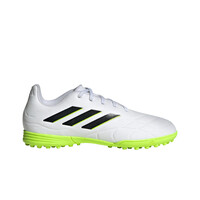 adidas botas de futbol niño multitaco y terreno duro COPA PURE.3 TF J BLNE lateral exterior