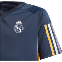 adidas camiseta entrenamiento niño R. MADRID 24 TR JSY Y NE vista detalle