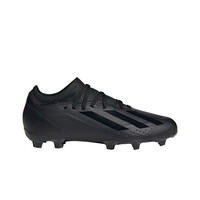 adidas botas de futbol niño cesped artificial X CRAZYFAST.3 FG J NE lateral exterior