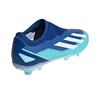 adidas botas de futbol niño cesped artificial X CRAZYFAST.3 LL FG J AZ vista trasera