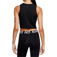 Nike camiseta tirantes fitness mujer W NP DF CROP TANK GRX 04