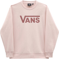 Vans sudadera mujer DROP V LOGO BFF CREW-B vista frontal