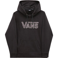 Vans sudadera mujer DROP V CHEETAH PULLOVER FLEECE-B vista frontal