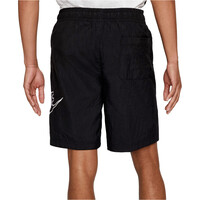 Nike bermudas hombre M NK CLUB ALUMNI HBR WVN SHORT vista trasera