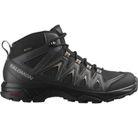 Salomon bota trekking hombre X BRAZE MID GTX lateral exterior