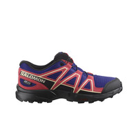 Salomon zapatilla trekking niño SPEEDCROSS CSWP J lateral exterior