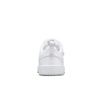 Nike zapatilla multideporte bebe COURT BOROUGH LOW RECRAFT (TD) vista trasera