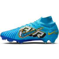 Nike botas de futbol cesped artificial ZOOM SUPERFLY 9 ELITE KM FG AZBL puntera