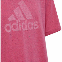 adidas camiseta manga corta niña G FI BL T vista detalle