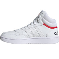 adidas zapatilla moda mujer HOOPS 3.0 MID lateral interior