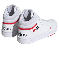 adidas zapatilla moda mujer HOOPS 3.0 MID vista superior